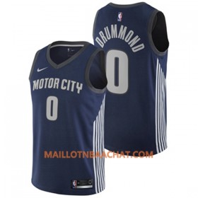 Maillot NBA Detroit Pistons Andre Drummond 0 Nike City Edition Swingman - Homme